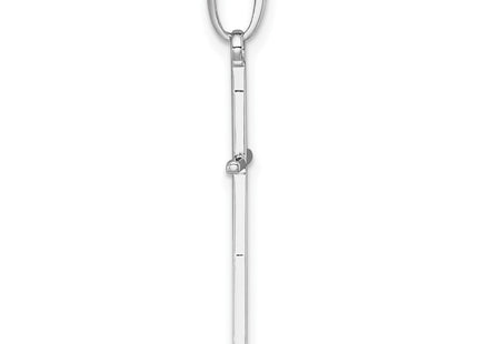 14k White Gold Pendants Style K10073W - Classique Jewelry Inc.