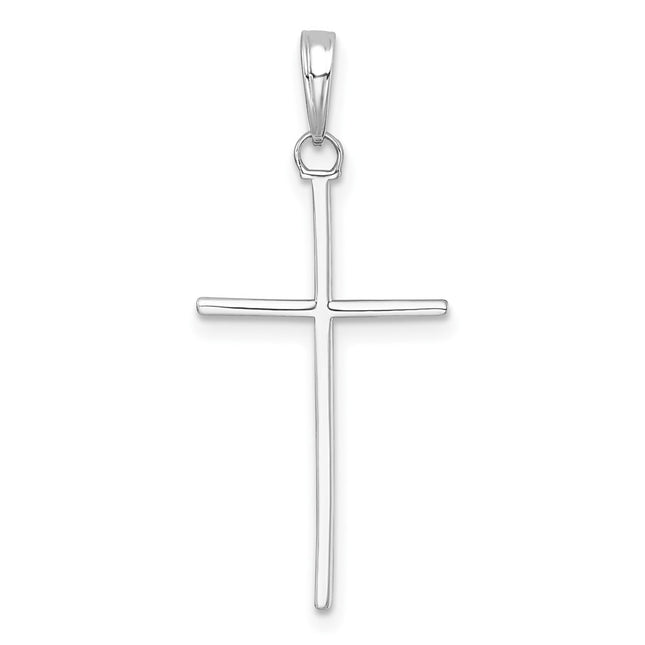 14k White Gold Pendants Style K10073W - Classique Jewelry Inc.