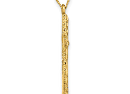 14k Yellow Gold Pendants Style K10075 - Classique Jewelry Inc.