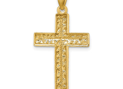 14k Yellow Gold Pendants Style K10075 - Classique Jewelry Inc.