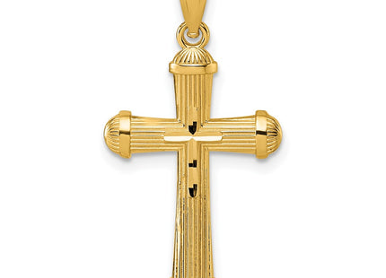 14k Yellow Gold Pendants Style K10076 - Classique Jewelry Inc.