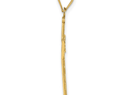 14k Yellow Gold Pendants Style K10081 - Classique Jewelry Inc.