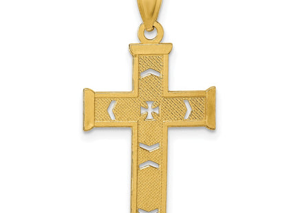 14k Yellow Gold Pendants Style K10081 - Classique Jewelry Inc.