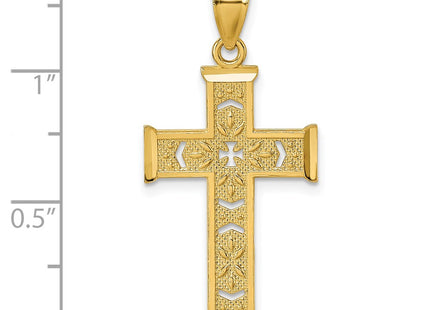 14k Yellow Gold Pendants Style K10081 - Classique Jewelry Inc.