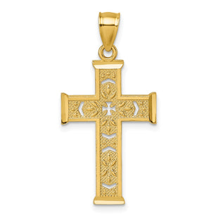 14k Yellow Gold Pendants Style K10081 - Classique Jewelry Inc.