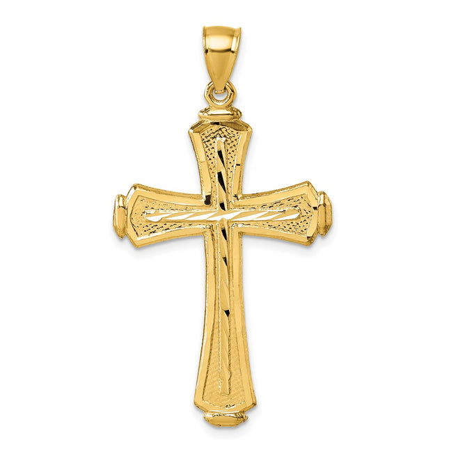 14k Yellow Gold Pendants Style K10083 - Classique Jewelry Inc.
