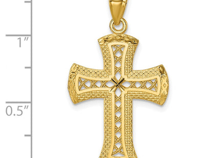 14k Yellow Gold Pendants Style K10085 - Classique Jewelry Inc.