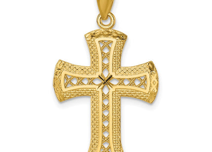 14k Yellow Gold Pendants Style K10085 - Classique Jewelry Inc.