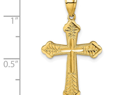 14k Yellow Gold Pendants Style K10088 - Classique Jewelry Inc.