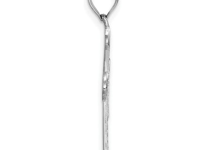 14k White Gold Pendants Style K10088W - Classique Jewelry Inc.