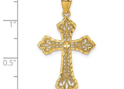 14k Yellow Gold Pendants Style K10089 - Classique Jewelry Inc.