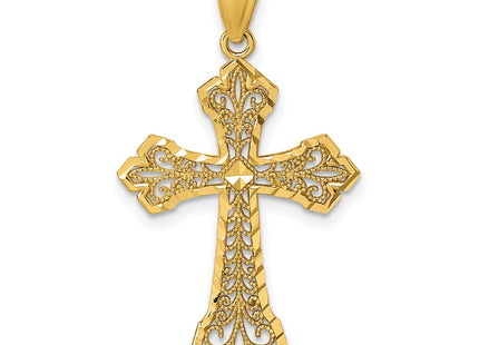 14k Yellow Gold Pendants Style K10089 - Classique Jewelry Inc.