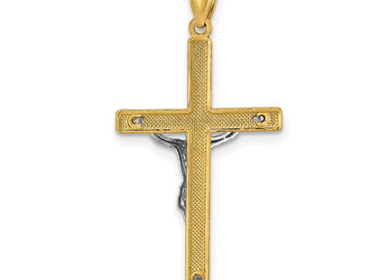 14k Two-tone Pendants Style K10091 - Classique Jewelry Inc.