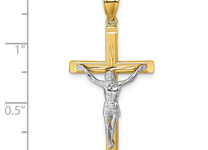 14k Two-tone Pendants Style K10091 - Classique Jewelry Inc.