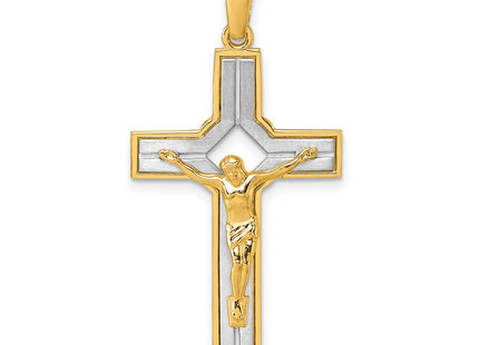 14k Two-tone Pendants Style K10092 - Classique Jewelry Inc.