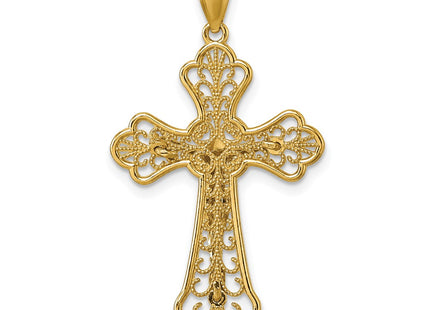 14k Yellow Gold Pendants Style K10096 - Classique Jewelry Inc.