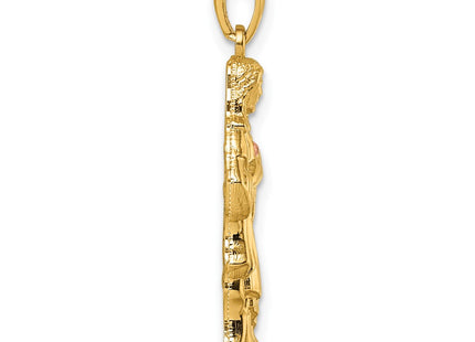 14k Yellow Gold Pendants Style K10102 - Classique Jewelry Inc.