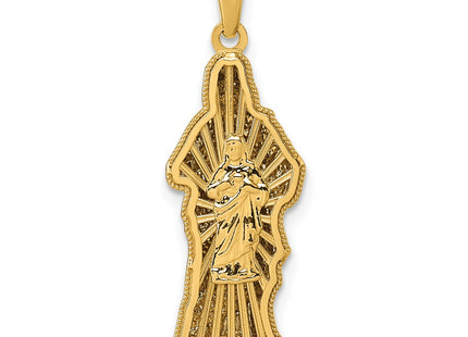 14k Yellow Gold Pendants Style K10102 - Classique Jewelry Inc.