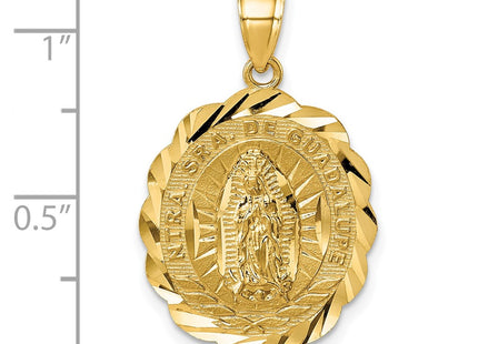 14k Yellow Gold Pendants Style K10105 - Classique Jewelry Inc.