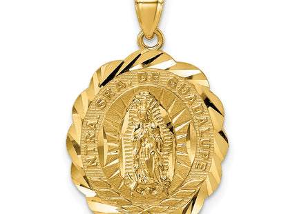 14k Yellow Gold Pendants Style K10105 - Classique Jewelry Inc.