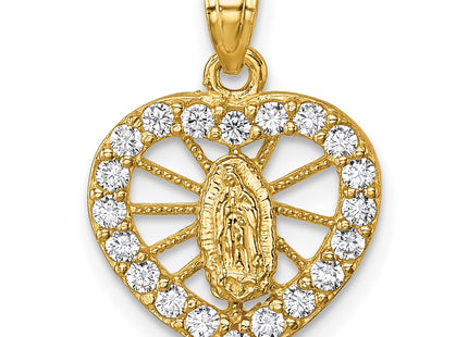 14k Yellow Gold Pendants Style K10106 - Classique Jewelry Inc.