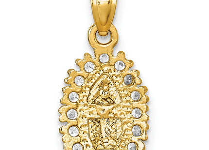 14k Yellow Gold Pendants Style K10108 - Classique Jewelry Inc.