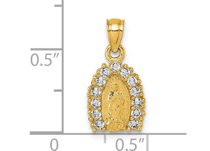 14k Yellow Gold Pendants Style K10108 - Classique Jewelry Inc.