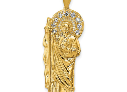 14k Yellow Gold Pendants Style K10109 - Classique Jewelry Inc.