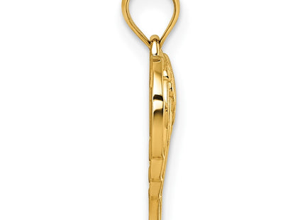 14k Yellow Gold Pendants Style K10111 - Classique Jewelry Inc.