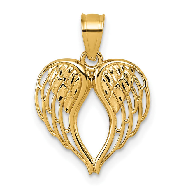 14k Yellow Gold Pendants Style K10111 - Classique Jewelry Inc.