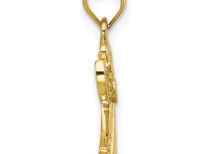 14k Yellow Gold Pendants Style K10112 - Classique Jewelry Inc.