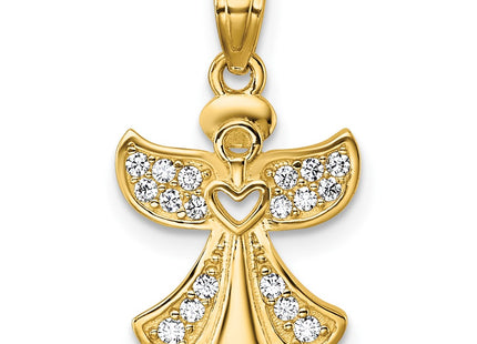14k Yellow Gold Pendants Style K10112 - Classique Jewelry Inc.