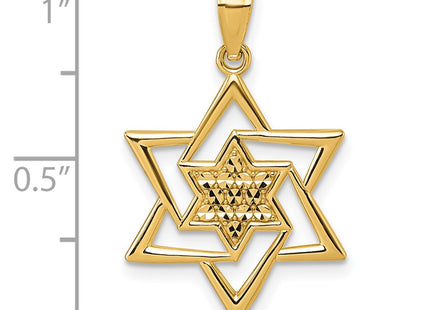 14k Yellow Gold Pendants Style K10114 - Classique Jewelry Inc.