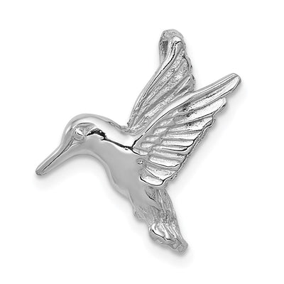 14K white gold hummingbird chain
