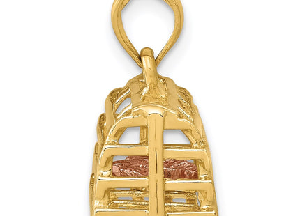 14k Two-tone Pendants Style K1069 - Classique Jewelry Inc.