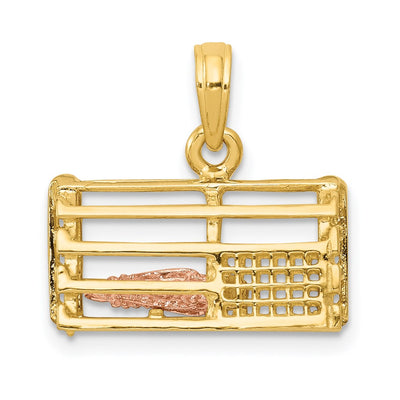 14K gold pendant