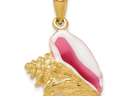 14k Yellow Gold Pendants Style K1073 - Classique Jewelry Inc.