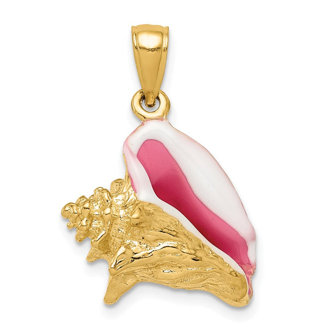14k Yellow Gold Pendants Style K1073 - Classique Jewelry Inc.