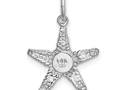 14k White Gold Pendants Style K1077 - Classique Jewelry Inc.