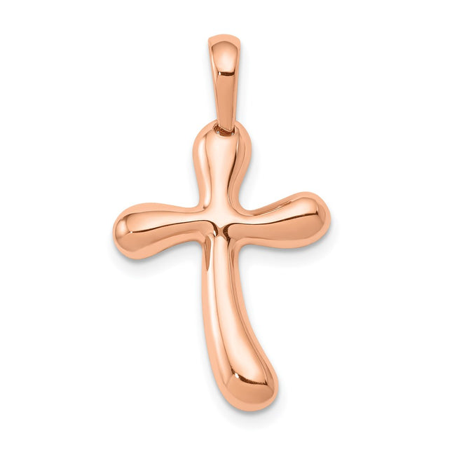 14k Rose Gold Pendants Style K1166 - Classique Jewelry Inc.