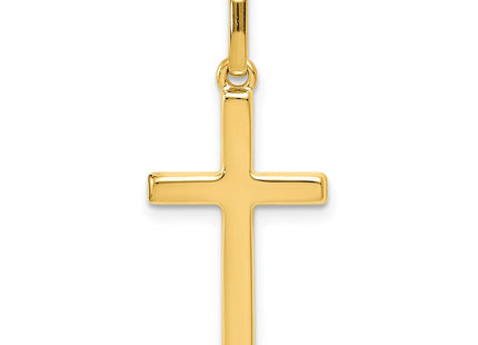 14k Hollow Cross Pendant (Style K1171)