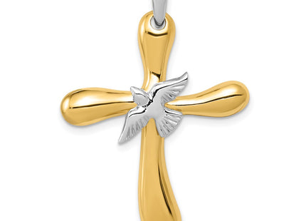 14k Two-tone Pendants Style K1189 - Classique Jewelry Inc.