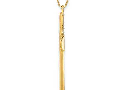 14k Yellow Gold Pendants Style K1206 - Classique Jewelry Inc.