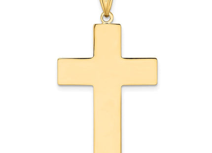 14k Hollow Cross Pendant (Style K1206)