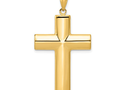 14k Hollow Cross Pendant (Style K1206)