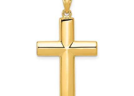 14k Hollow Cross Pendant (Style K1207)