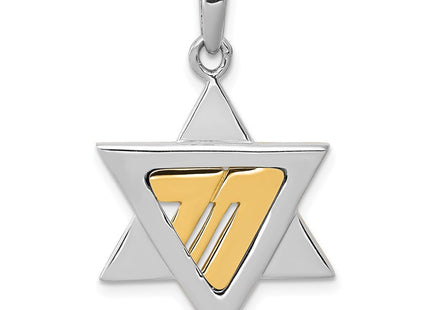 14k Two-tone Pendants Style K1270 - Classique Jewelry Inc.