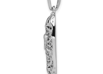 14k White Gold Pendants Style K1303 - Classique Jewelry Inc.