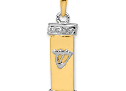 14K gold pendant