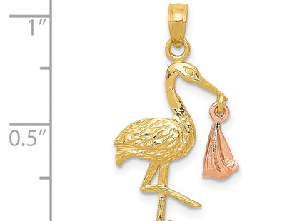 14k Two-tone Pendants Style K1331 - Classique Jewelry Inc.